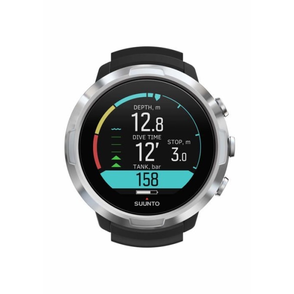 Suunto Dykdator, Dive D5 Dykdator, Svart/Silver, One Size