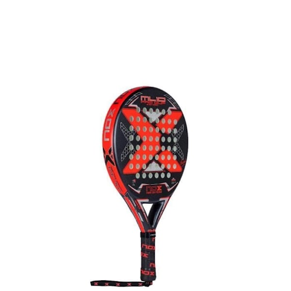 Padelracket - Nox - ML10 Pro Cup Rough Surface - Svart/Röd - En storlek - Smartstrap-system