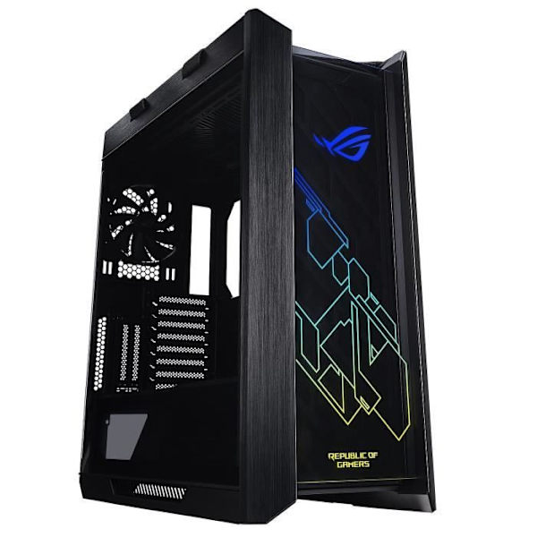 ASUS Stix Helios GX601 PC-FODRAL - Svart - Härdat glas - ATX-format (90DC0020-B39000)