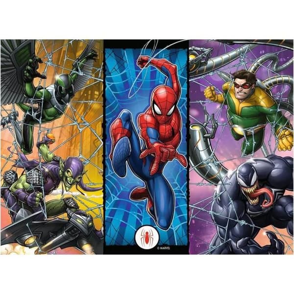 Pussel 300 bitar XXL: Spiderman: Spindelmannens universum