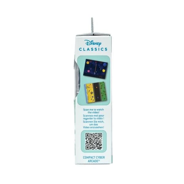 Färgglad Stitch Cyber Arcade Pocket bärbar spelkonsol BLÅ