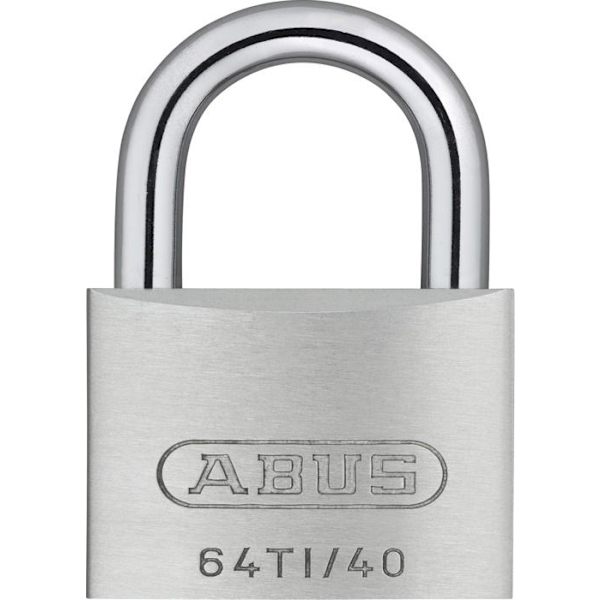 Titalium ABUS 64TI/20 hänglås - Bygelhöjd 11,5 mm - Lätt och solid kropp