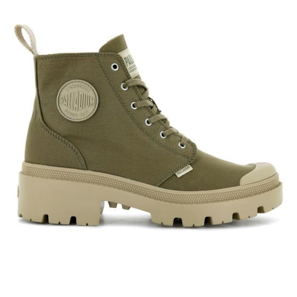 Bottines - PALLADIUM - Butternut - Textil - Beige - Kvinna Beige 41