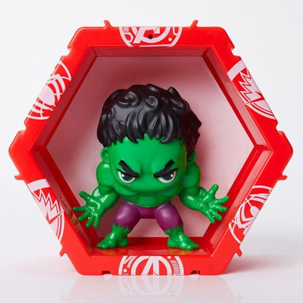 WOW figur! Marvel Pods - WOW STUFF - Hulk - Grön - 175g - 15x5,3x15cm - Från 3 år Flerfärgad