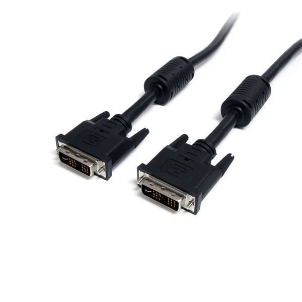 StarTech.com 6 fot DVI-I, 1,8 m, DVI-I, DVI-I, Svart, Hane-Hane, 4,95 Gbit/s