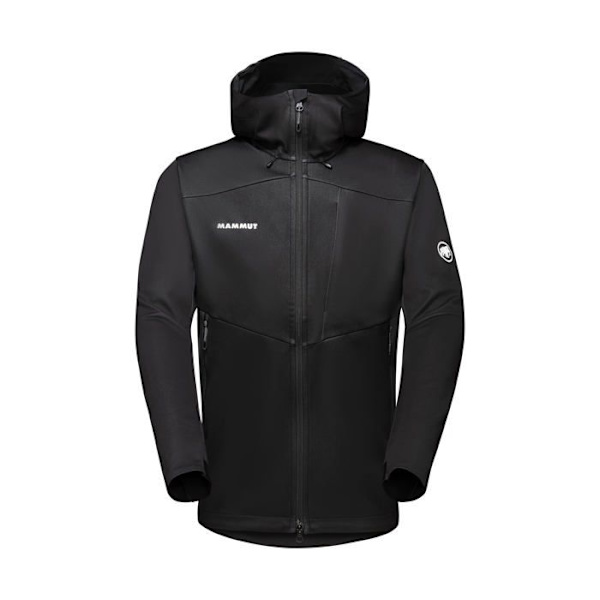 Mammut - 1011-01800 - Ultimate Vii So Hooded Jacket Herr Softshelljacka för män (paket med 1) Svart M