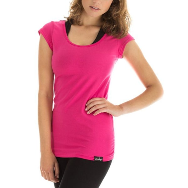 Winshape linne / yoga-bh - WTR4-PINK-LPinkL - Fitness, Fritid, Yoga, Pilates Kortärmad T-shirt dam Godis rosa jag