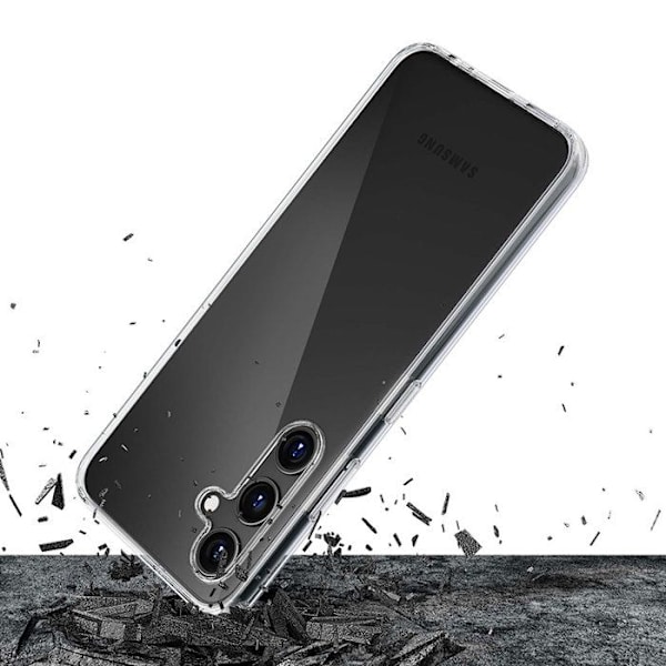 Telefonskal - 3mk - Klar Fodral - Samsung Galaxy S24+ - Transparent - Flexibel Transparent
