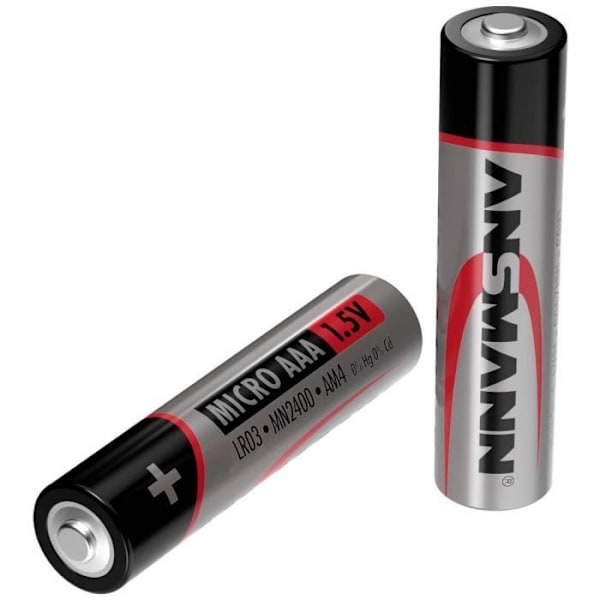 Ansmann Micro AAA LR03 100er Box Batteri LR3 (AAA) alkalisk 1,5 V 100 st.