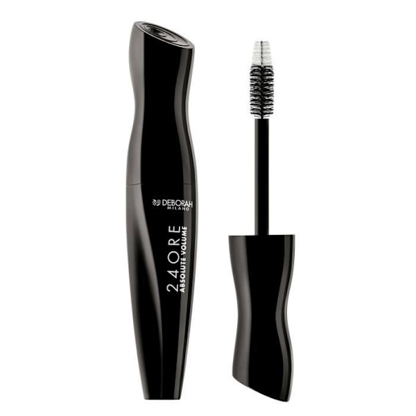 Mascara - Nerox Cosmetics - DEBORAH 24H Volym - Svart - Volymgivande effekt - Enkel applicering