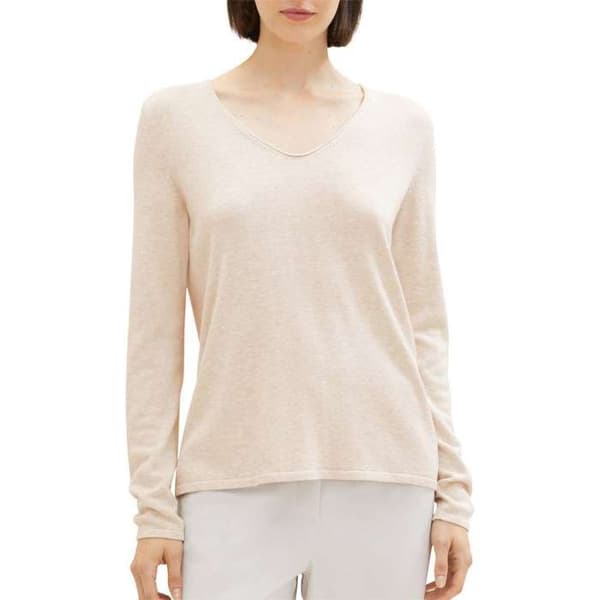Bomullströja beige XL
