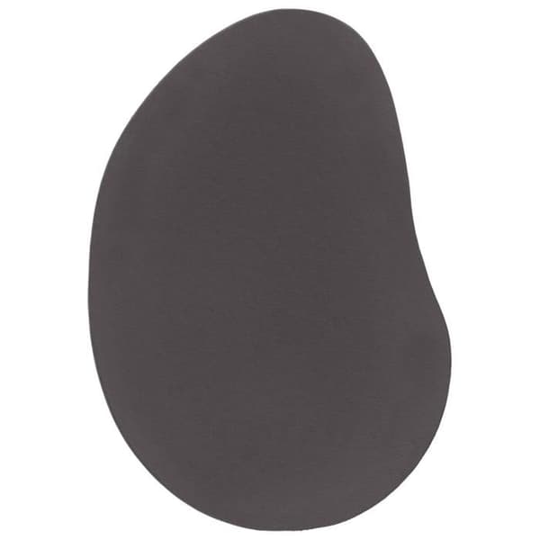 Anthracitmatta 100 x 200 cm Polyester Antislip