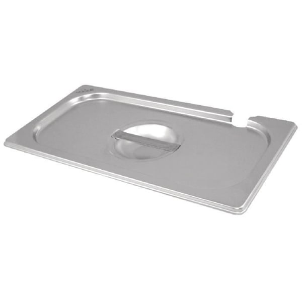 Inox Gastro Container GN 1/1 lock med skåra - Vogue