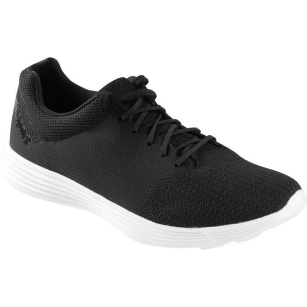 Uhlsport Float herrsneakers - Svart och vit - Ovandel i textil vit|svart 15