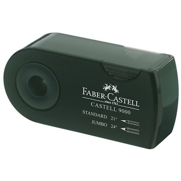 FABER-CASTELLCastell 9000 pennvässare för dubbla ändamål Svart