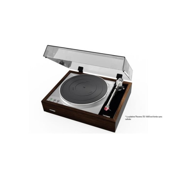 Thorens TD 1600 Lackad valnöt - Vinyl skivspelare - Vinyl skivspelare