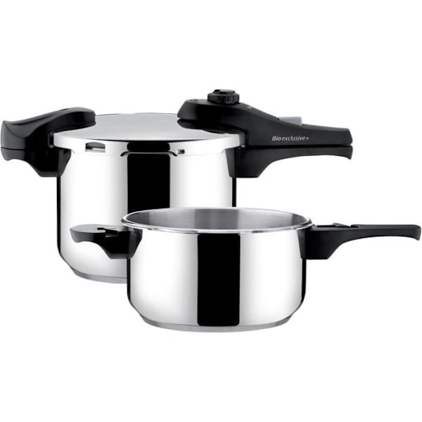 Tescoma Autocuiseur Bio Exclusive Duo, 4.0 och 6.0 l Silver