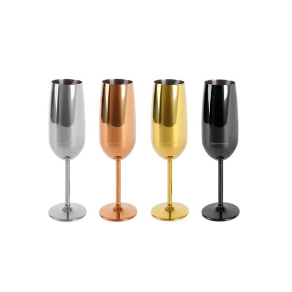 Champagneglas - champagne coupe - Echtwerk champagne flöjt - EW-CG-1735G