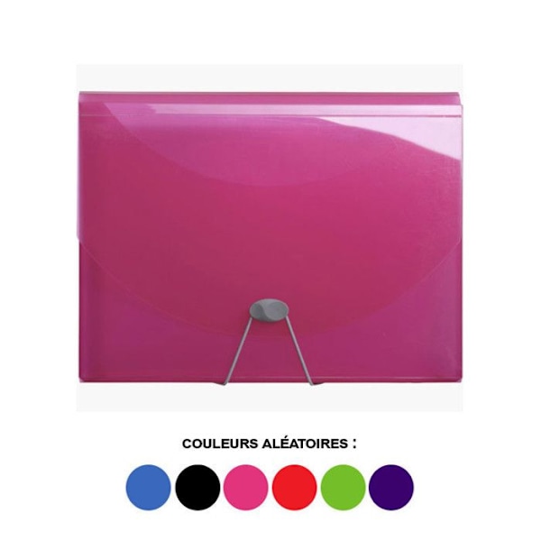 Trieur A4 Maxi - Exacompta - Iderama PP - 13 fackor - Halvtransparent - 240 x 320 mm Halvtransparent