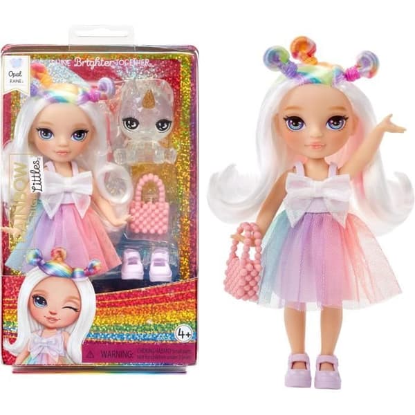 Rainbow High Littles - 15cm docka + husdjur - Rainbow - Från 4 år Regnbåge