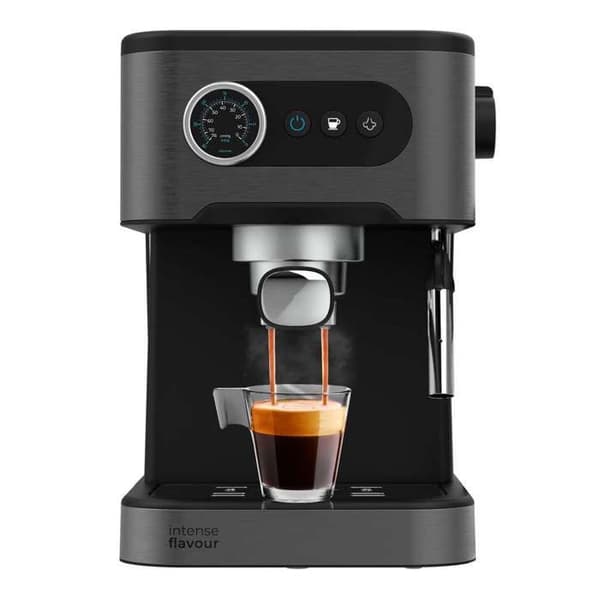 Cecotec Espresso Kaffemaskin med ColdBrew Power Espresso 20 Pro-system. Pekskärm, 20 Bars pump, ångmunstycke. svart