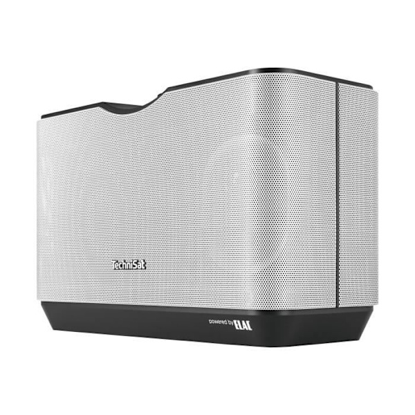 TechniSat AudioMaster MR2 trådlös högtalare - Bluetooth, Wi-Fi - 60 Watt - svart, silver Svart silver