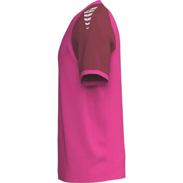 Barntröja Erima Wings - pink glo/bordeaux rosa glo/bordeaux 10 år