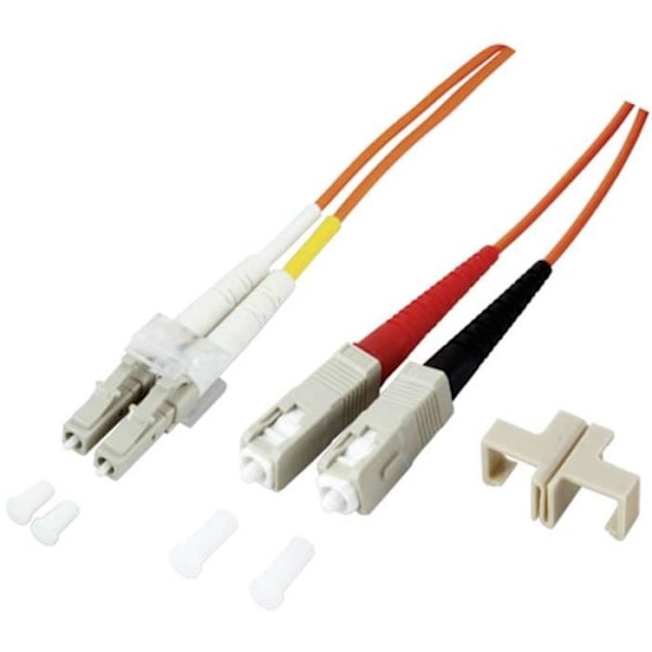 Fiberoptisk patchkabel EFB Elektronik O0323.3 [1x LC hane - 1x SC hane] 50-125 µ Multimode OM4 3 m