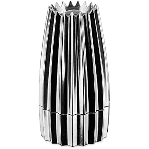 Moulin för salt, peppar och kryddor - ALESSI - Mal WAL03 - Gjutet aluminium - Nutida design - Silver Pengar