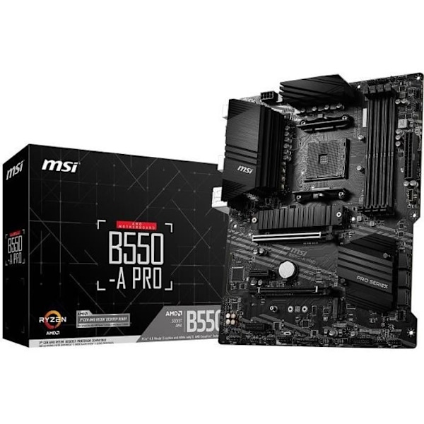 MSI B550-A PRO moderkort