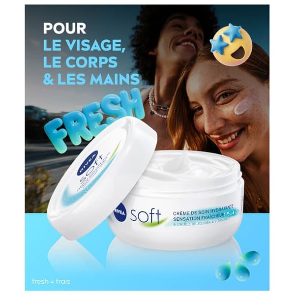 Nivea Soft Crème Fuktighetskräm 500 ML