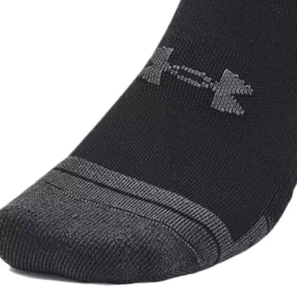 3-pack Under Armour PERFORMANCE Tech NS strumpor Svart och grått M