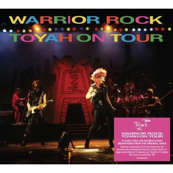 Toyah - Warrior Rock - Toyah On Tour - Expanded Edition [COMPACT DISCS] Utökad version, Storbritannien - Importera