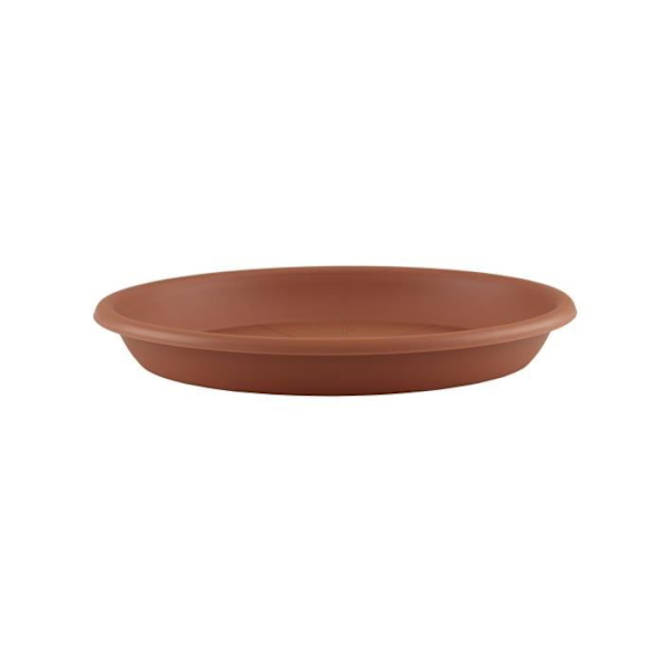 ARTEVASI Runt fat - 22,7 L - 66 x 66 x 8,7 cm - Terrakotta