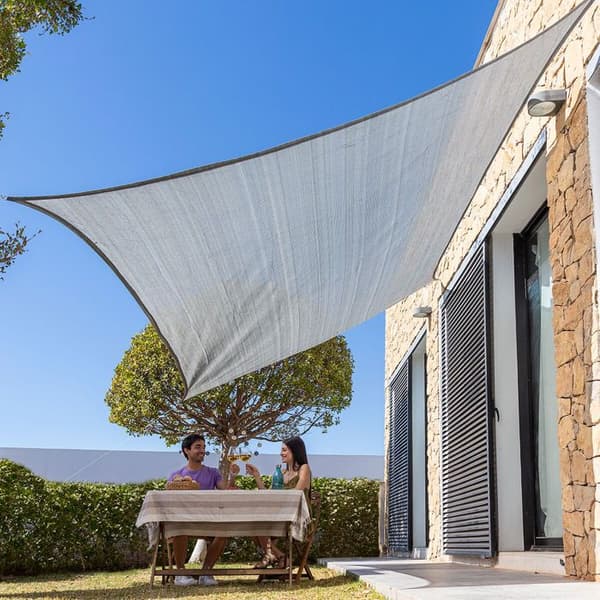Reshad InnovaGoods Rectangular Shade Segel 3 x 4 m - Grå Beige