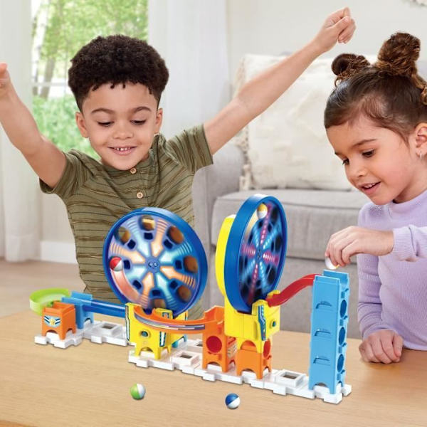 Marble Track - VTECH - Marble Rush - Motoriserade hjul - Blå - Barn - Blandat - Flerfärgad Flerfärgad