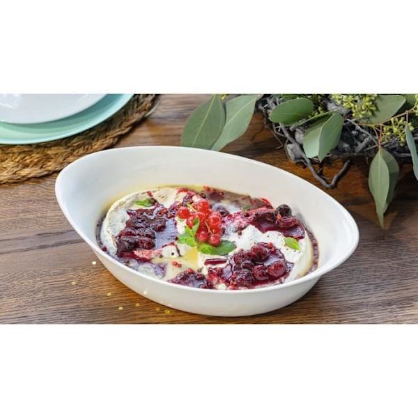 Smart Cuisine Carine oval ugnsform 250°C - Luminarc - extra lätt och resistent kulinarisk opal