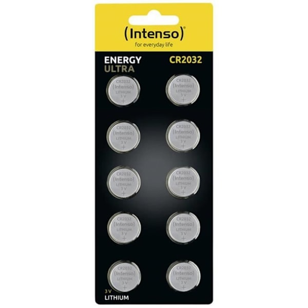 CR 2032 Intenso Energy Ultra 7502430 litiumknappcell 220 mAh 3 V 10 st.