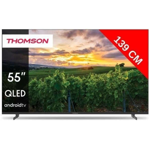 THOMSON TV QLED 4K 139 cm 55QA2S13 Android
