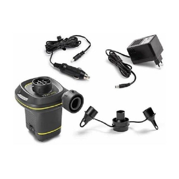 Mini elektrisk uppblåsare 12 V / 220 V - Intex
