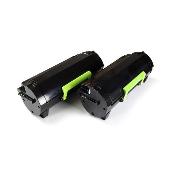 Green2Print Toner Tonersats 2 kassetter 2x 20000 sidor ersätter Lexmark 50F2U00 502U 50F2U0E 502UE 50F0UA0 500UA Toner för