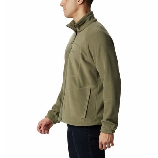 Columbia Fast Trek II Jacka - Herr - Grön - 100 % polyester microfleece - Omni Heat-teknologi Grön