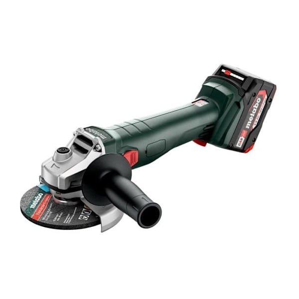 Vinkelslip 18V Ø125 mm (2x4,0 Ah) B 18 7-125 i metabox - METABO 602371510