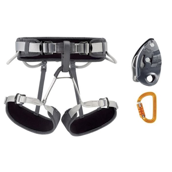 Petzl Corax SMD TL Grigri T2 selesats - grå - TU