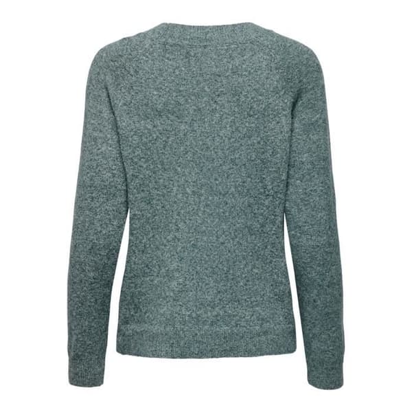 Pullover dam ONLY LICENCE Onlrica Life Sea Moss – Blå – M sjömossa XL