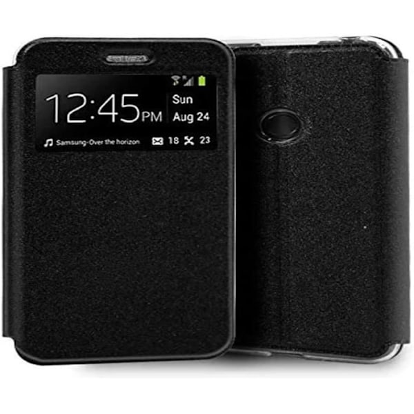 Coque - COOL - Flip Cover - Xiaomi Redmi Note 8/2021 - Svart - Optimal skydd Svart
