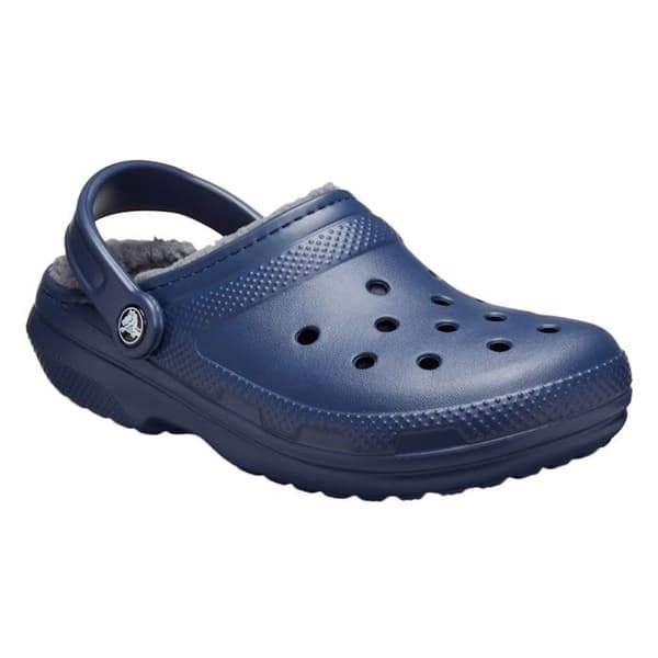 Herrskor - CROCS - Classic Lined Clog - Blå - Mjuk foder - Optimal komfort Blå 36