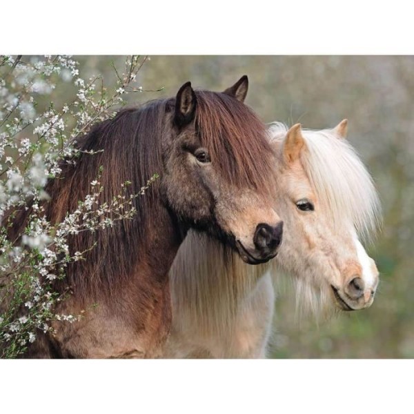 Ravensburger 150 bitar XXL pussel - Magnifika hästar - Landskap och natur