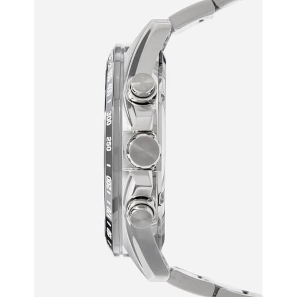 Klocka - LORUS - RM313JX9 - Kvarts - Rostfritt stål - 44 mm - Svart Silver