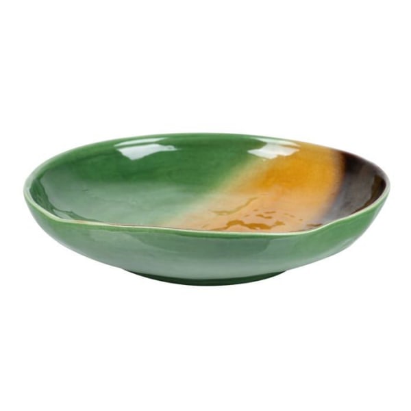 Komplett service - Adda hemmabordsservering - 645637 - Gyllene keramikcenter Orange Grön 36 x 36 x 7,5 cm